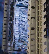 Data Centre Computers in rack